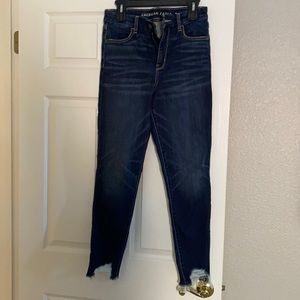 American eagle curvy hi rise jegging crop